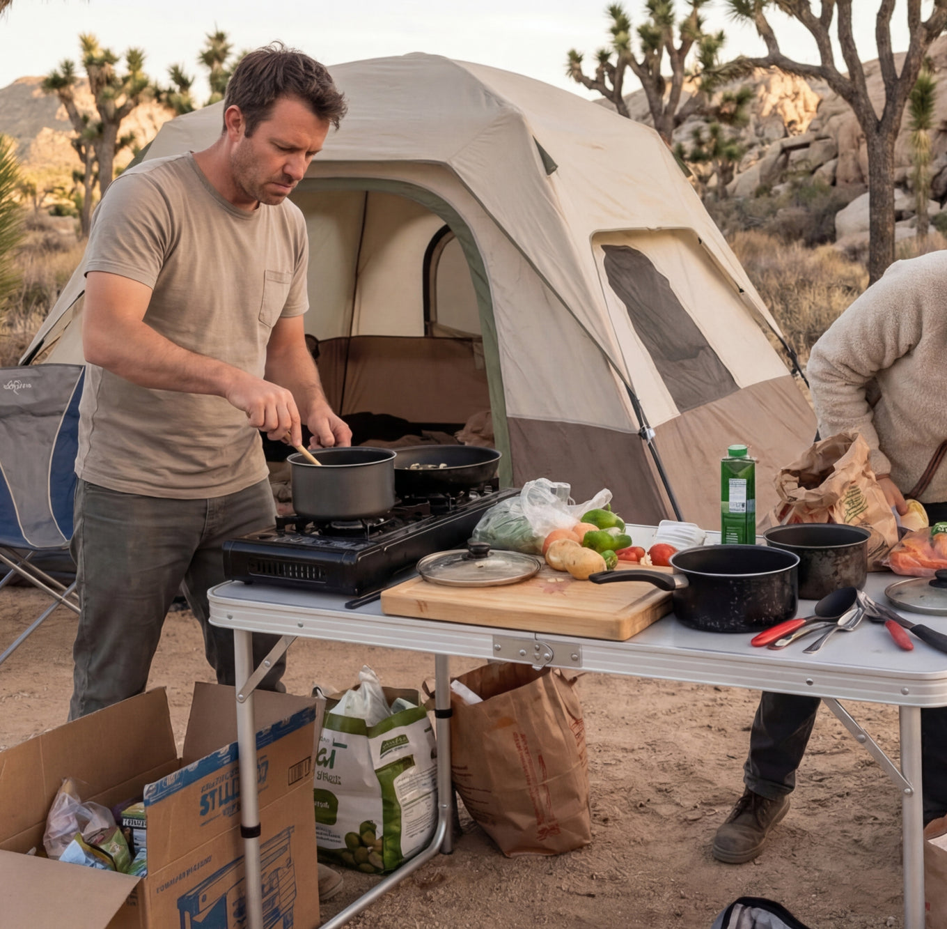 Standard camp kitchen